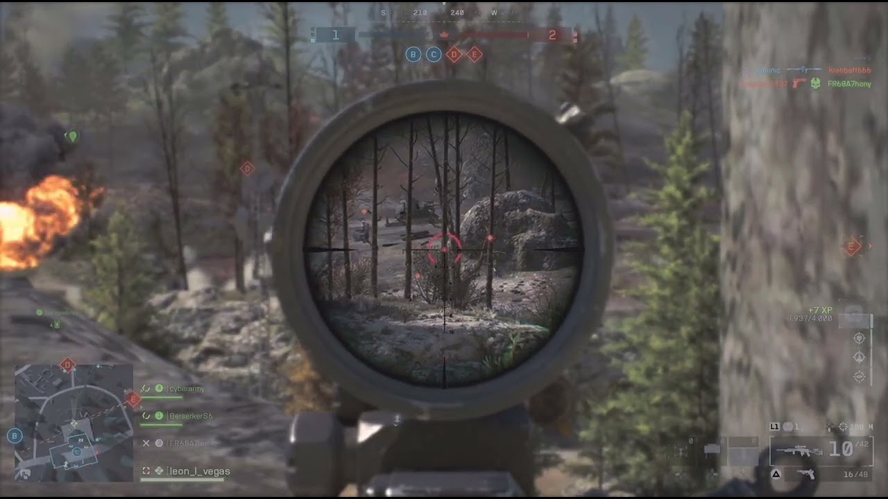 In die .. Berge . Battlefield 6