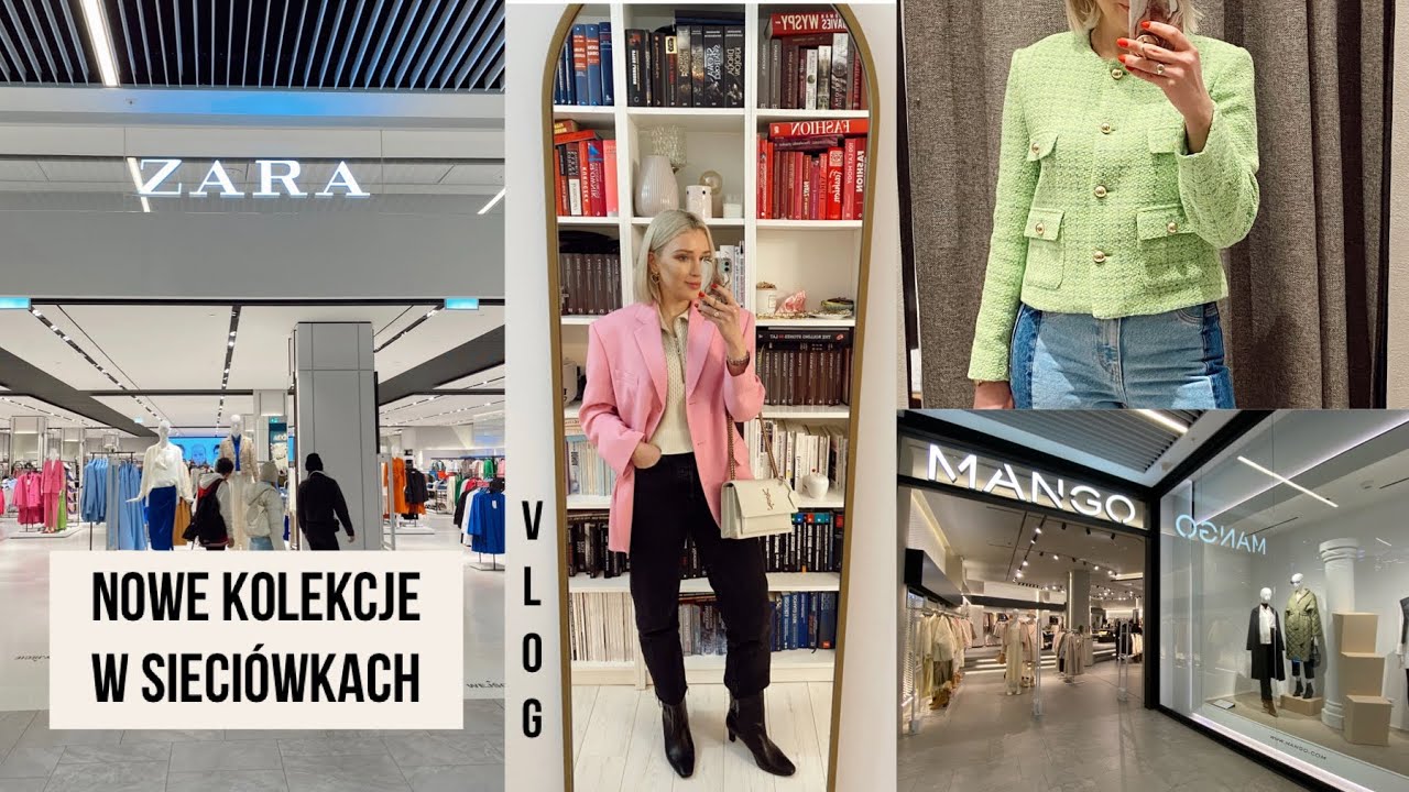 ZARA, MANGO - są już nowe kolekcje! Przegląd i mierzymy VLOG