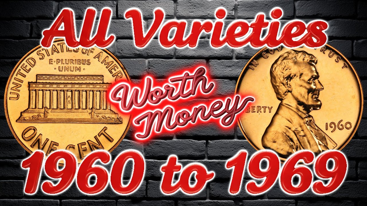 All Lincoln Penny Varieties Worth Money from 1960 to 1969
