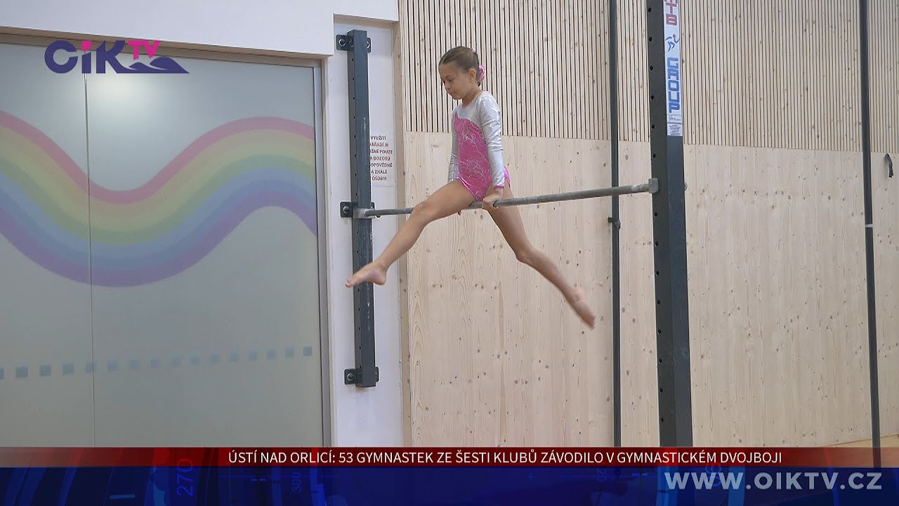Ústí nad Orlicí: 53 gymnastek ze šesti klubů závodilo v gymnastickém dvojboji