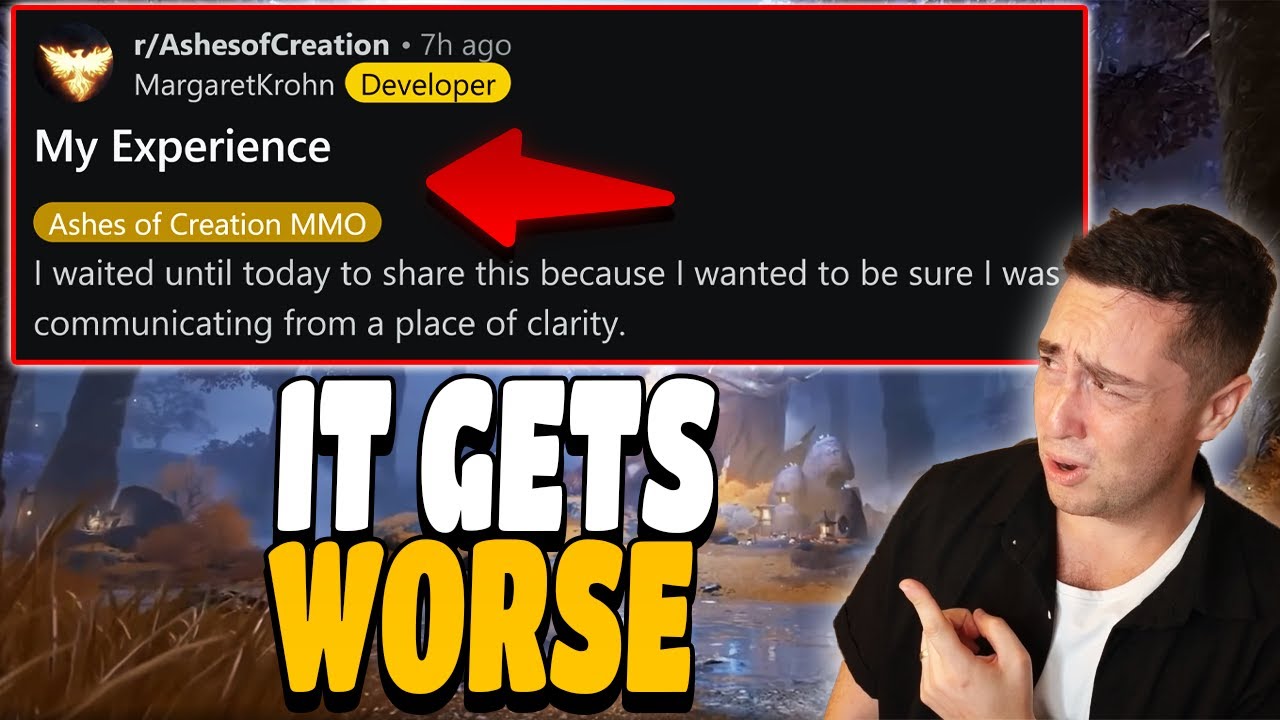 Ashes of Creation's CM Speaks Up | They Had NO IDEA, Didn't Get Paid, No PTO Payout, No Compensation