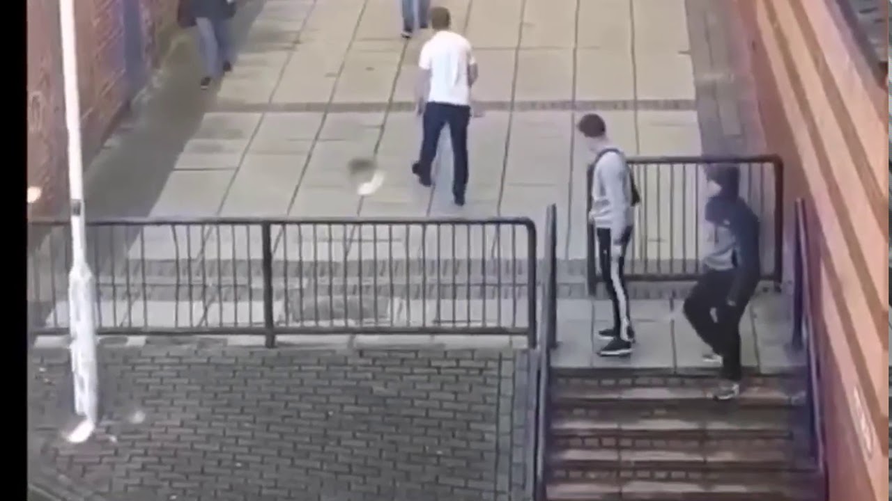 Caught on camera  Uk knife crime