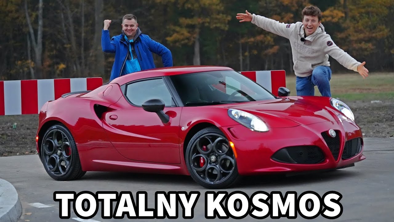 Jeżdżę po Podlasiu włoskim supersamochodem! Alfa Romeo 4c z USA