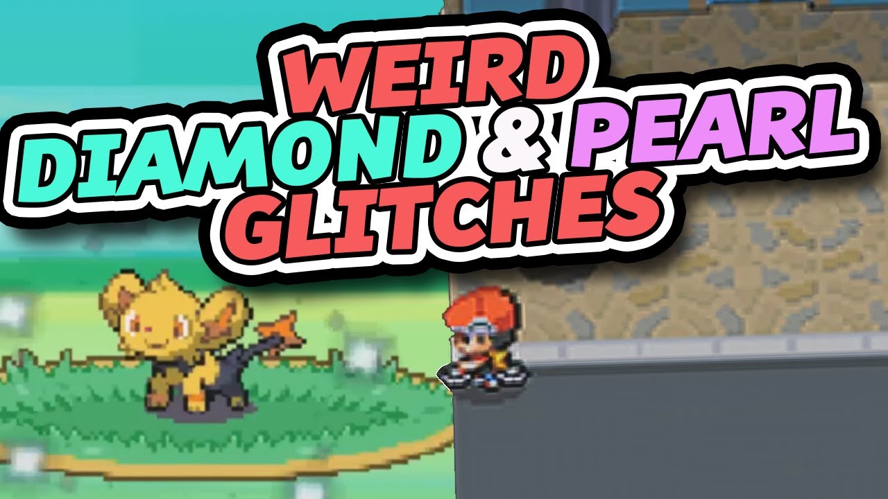 WEIRD Pokemon Diamond and Pearl Glitches!