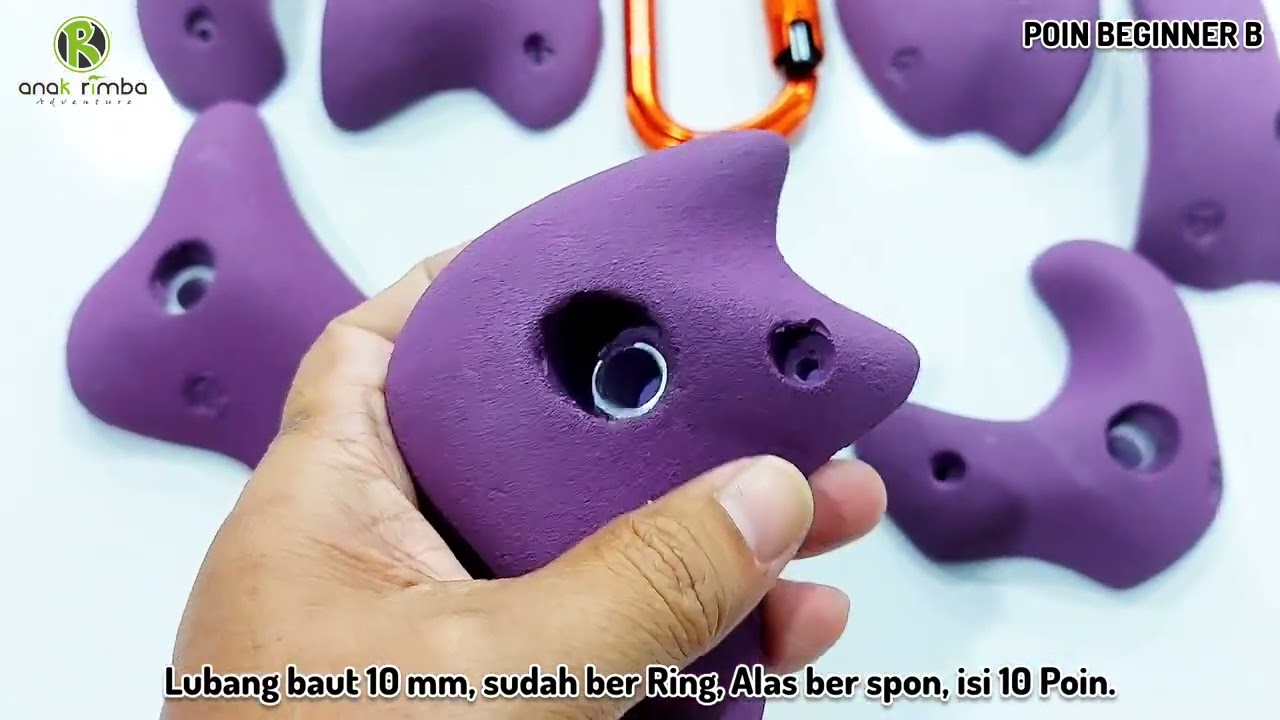 POIN PANJAT BEGINNER B UNTUK BOULDER MAUPUN WALLCLIMBING