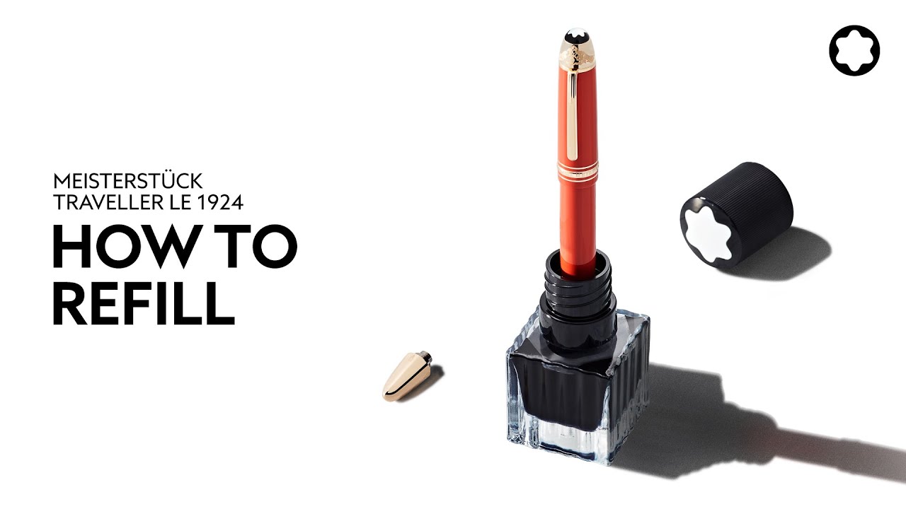 MONTBLANC | How to Refill Your Meisterst&uuml;ck Traveller Limited Edition 1924