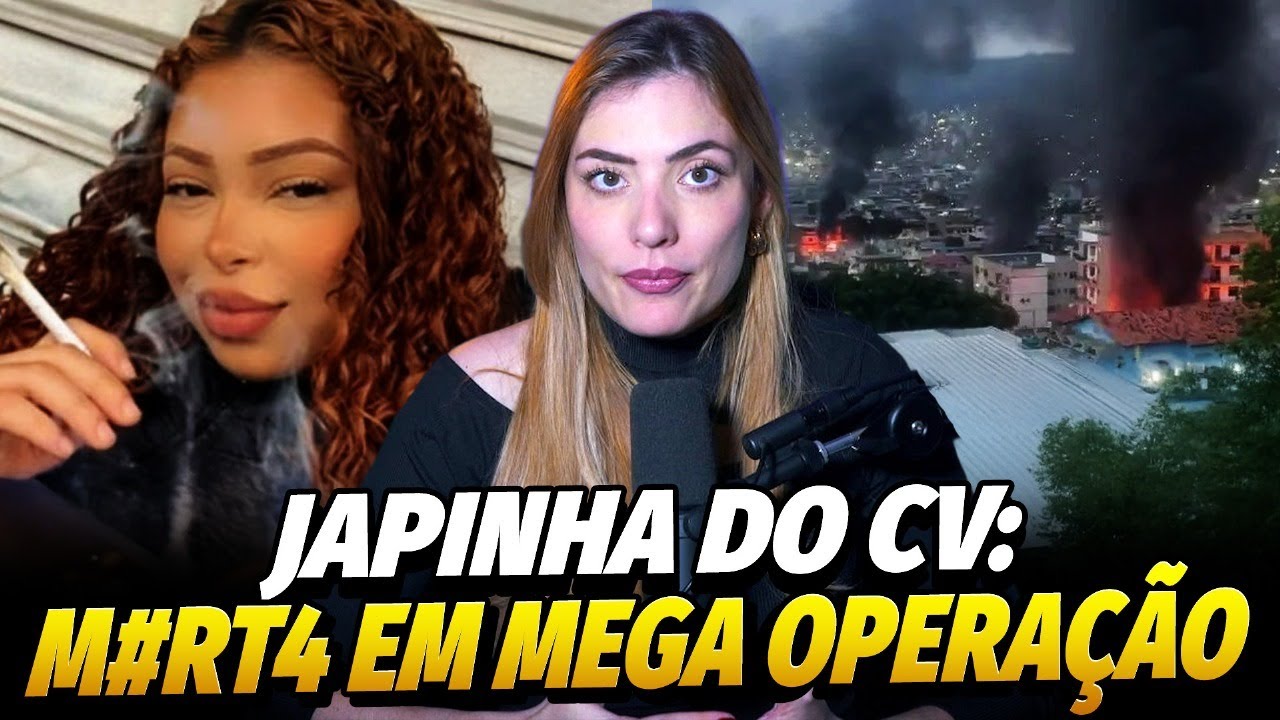JAPINHA DO COMANDO VERMELHO: &lsquo;MUSA DO CRlME&rsquo; M0RT4 EM MEGA OPERA&Ccedil;&Atilde;O NO RJ
