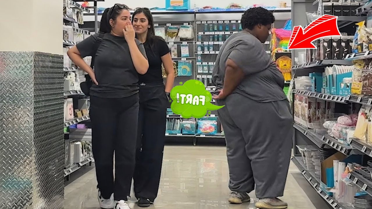 Fat Man Farts On People Of Walmart!!!