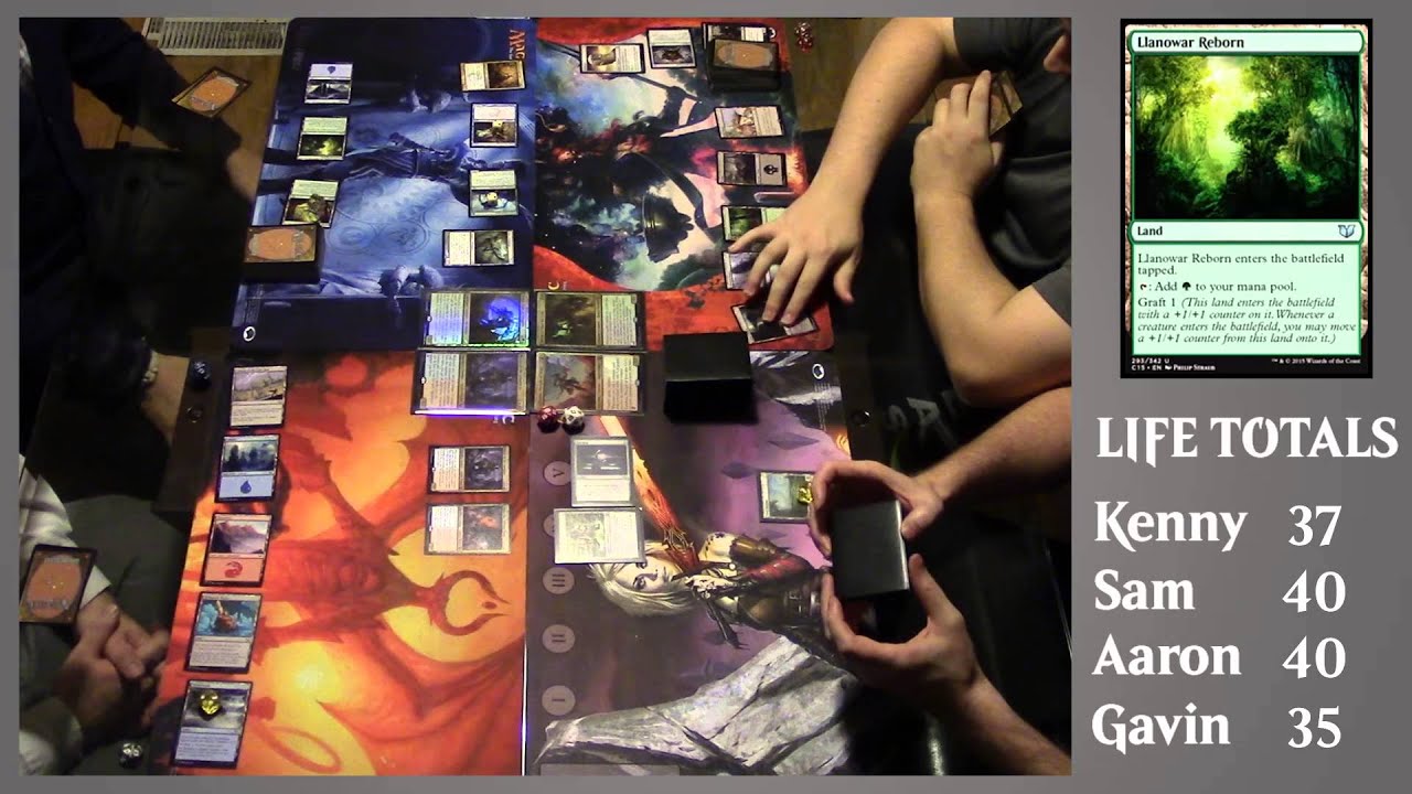 MTG Commander 2015 Edition Showcase (4-Player EDH)