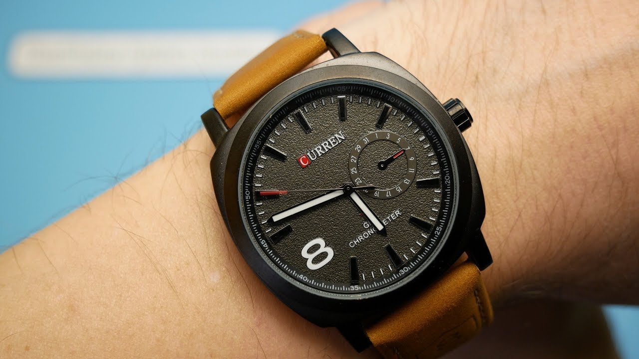 ⌚ Aliexpress watches review CURREN 8139 ► Curren 8139 watch review