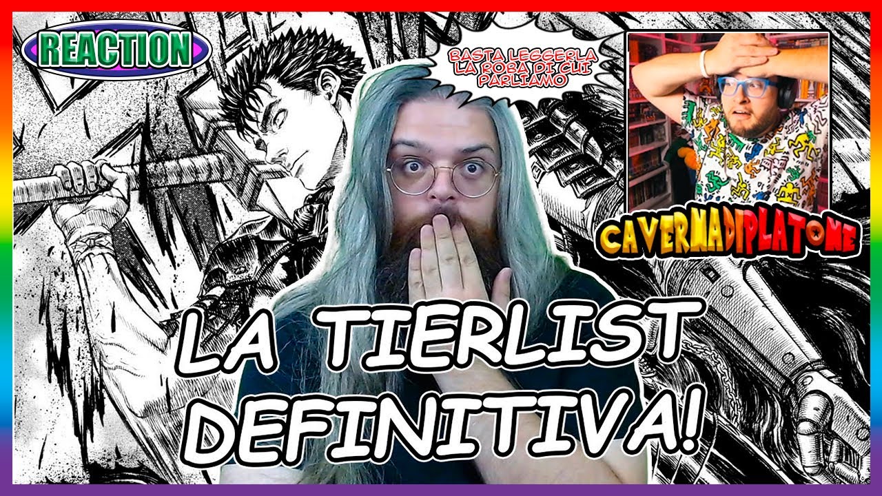 cavernadiplatone REACTION TOP 10 MANGA dello Scribacchino - Classifica seria, accurata e definitiva