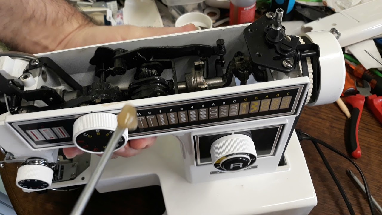 VICTORIA Nähmaschine Modell 753 N تشحيم وتزيت ماكينة الخياطة