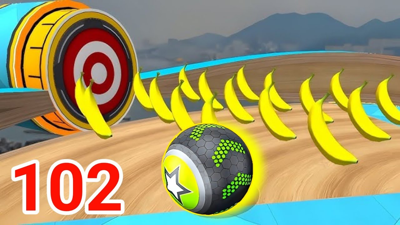 Going Balls, SpeedRun, Going Balls Portal Run Gameplay Level 102
