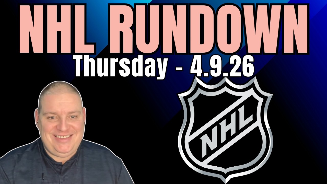 Thursday NHL Rundown Picks - 4/9/26 l Craig Trapp NHL Picks & Hockey Predictions