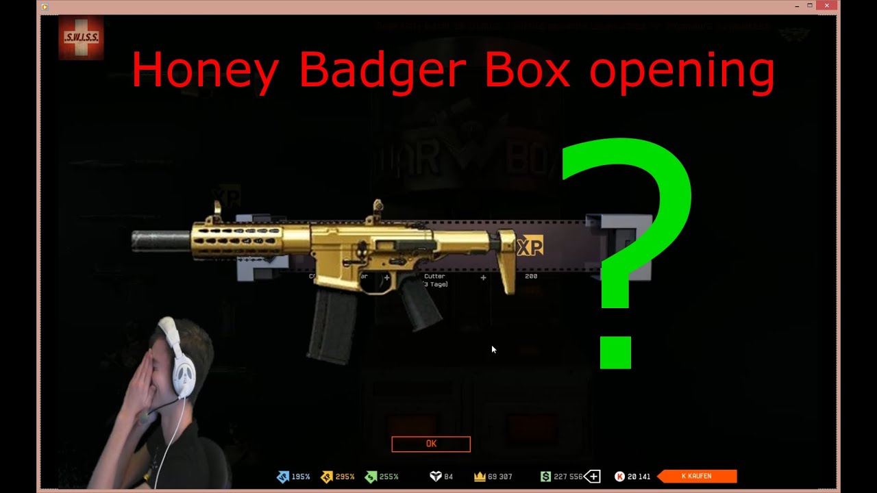 Warface: awesome Ccr Honey Badger box opening!