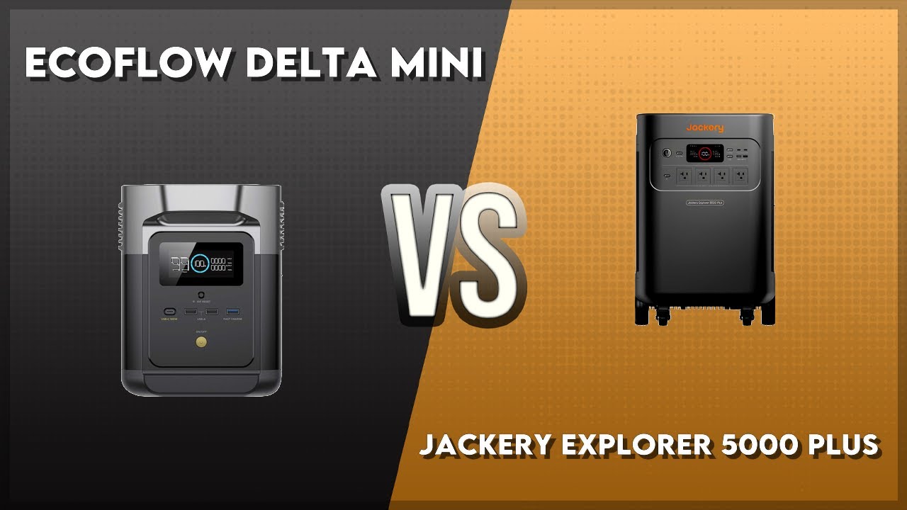 EcoFlow Delta Mini vs Jackery Explorer 5000 Plus Technical Comparison