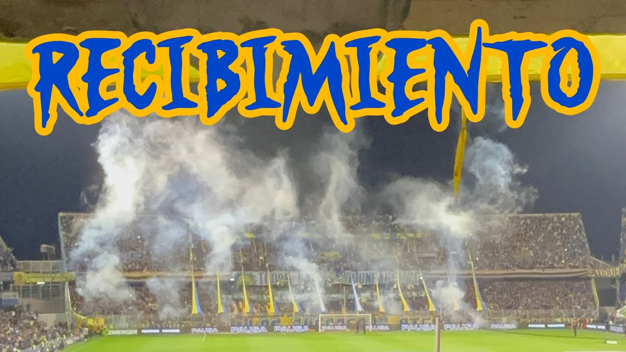 IMPRESIONANTE RECIBIMIENTO CANAYA ANTE SAN LORENZO-Rosario Central(Los Guerreros)vs San Lorenzo/////