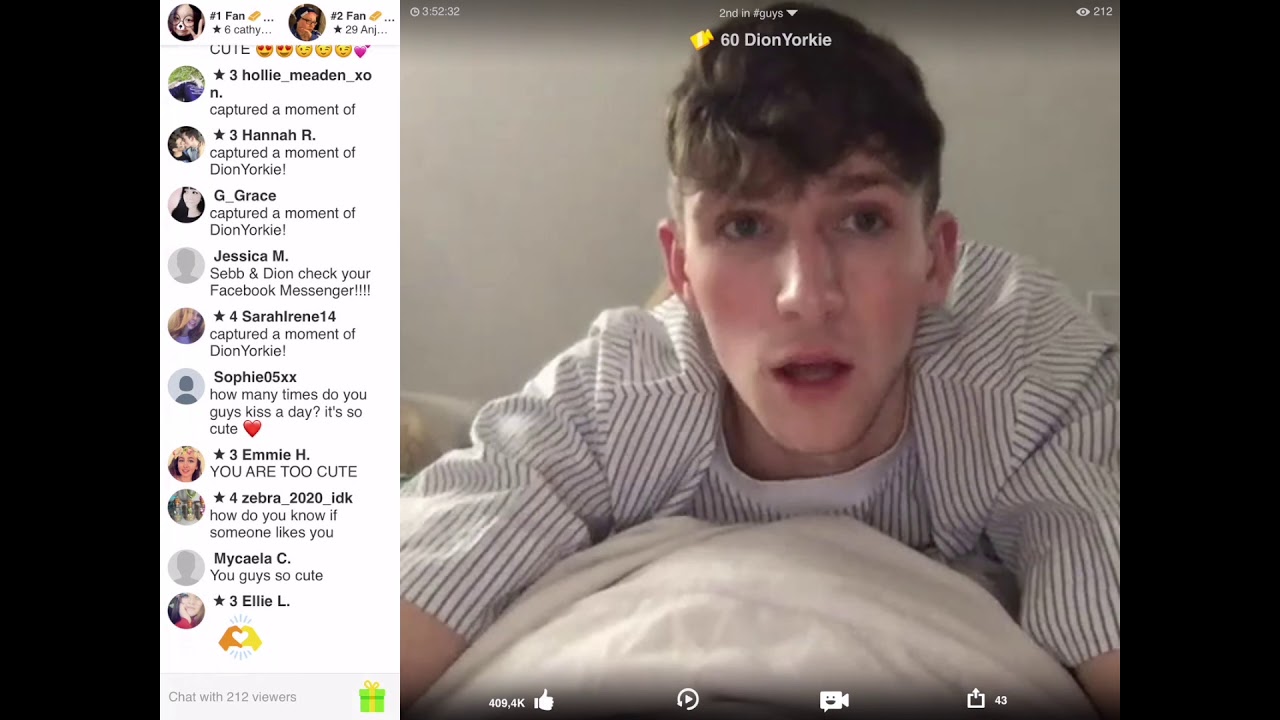 YouNow 24 hrs Broadcast DionYorkie February 17th/18th 2018 Part II