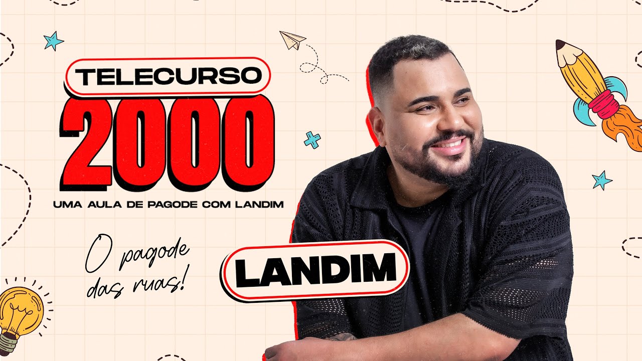 TELECURSO 2000 - UMA AULA DE PAGODE COM LANDIM