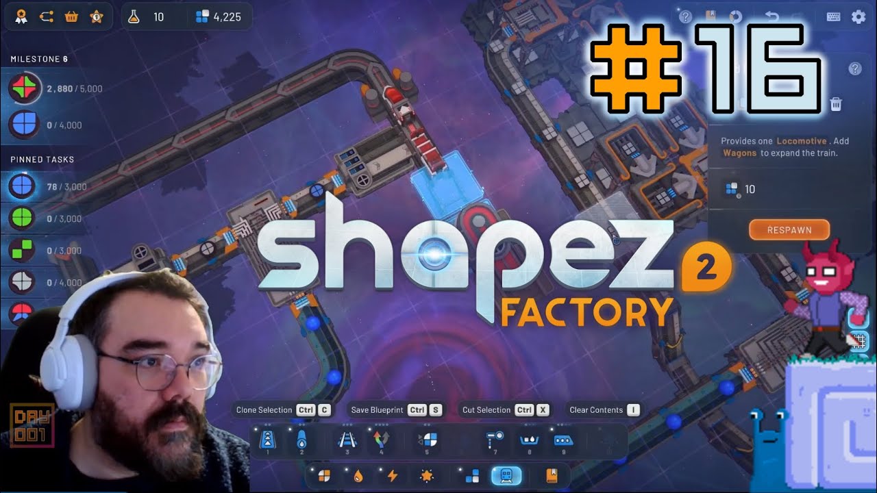 Locomotive || E16 || Shapez2 Adventure [Let's Play // Johnstruct]