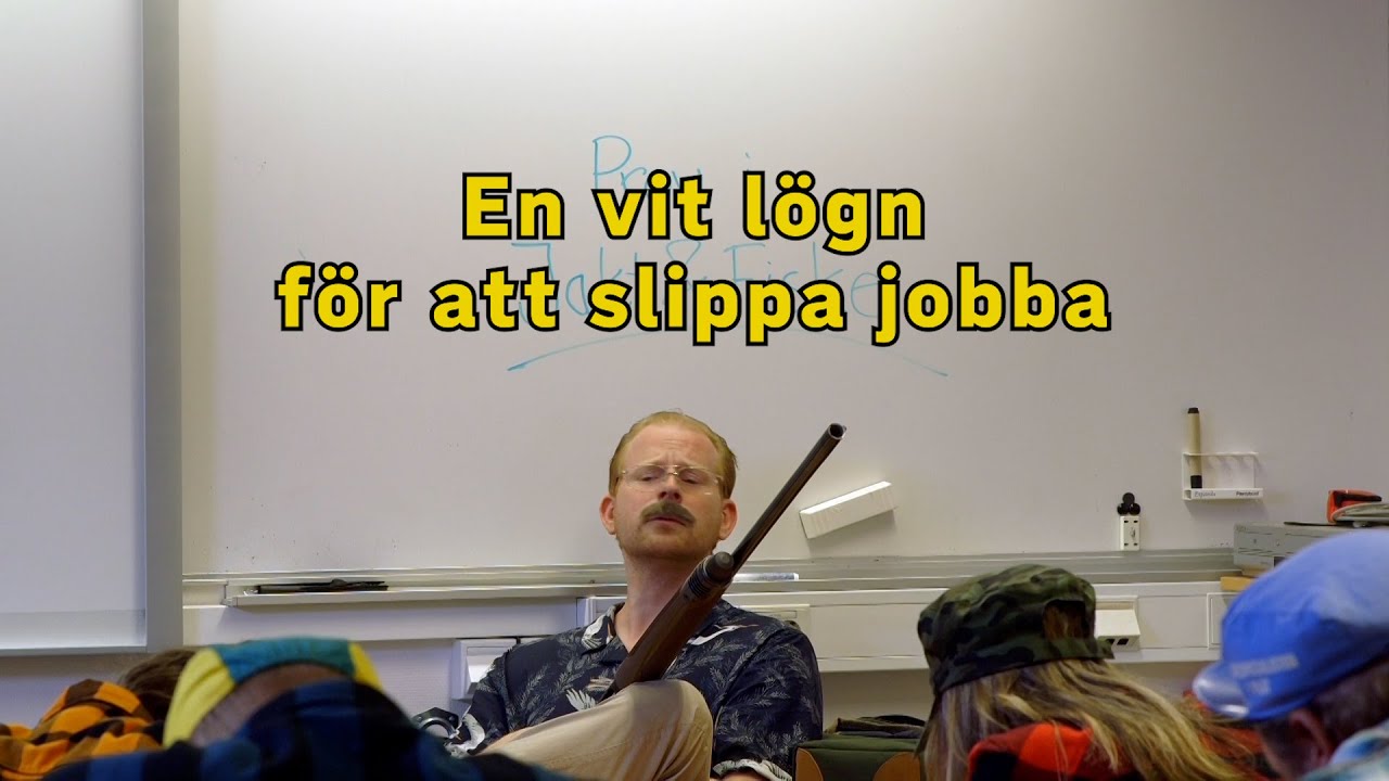 En vit lögn för att slippa jobba