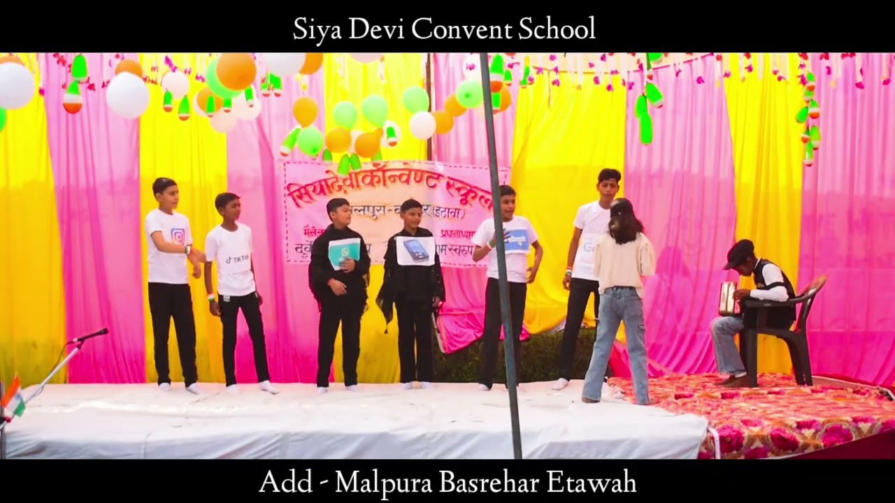 सोशल मीडिया ll Siya Devi convent ll 26 Jan 2026 ll #26january #School #children #program #new#school
