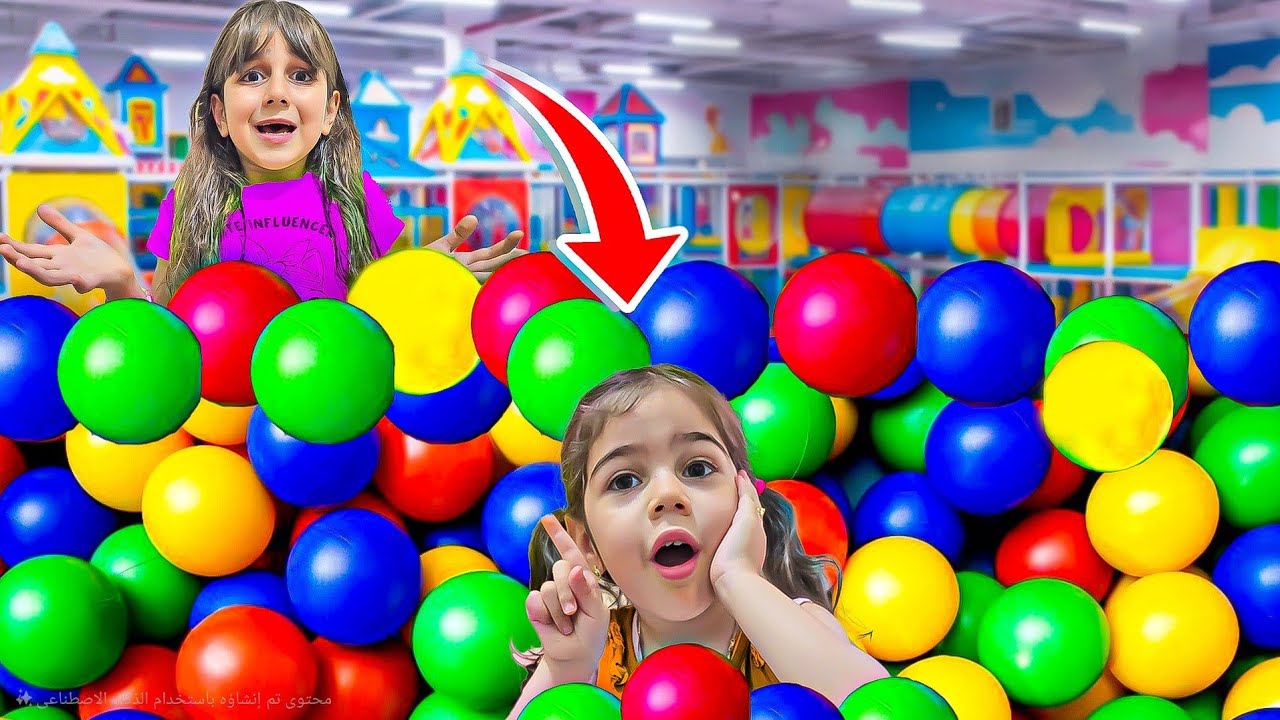 فجأة... ألماس ضاعت في مدينة الألعاب! 😨 رحنا ندور عليها! 🎡 درس مهم للأطفال!
