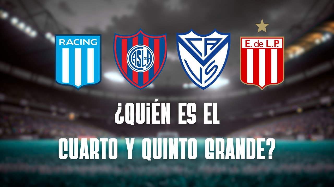 ¿QUIÉN es el CUARTO y QUINTO GRANDE del FUTBOL ARGENTINO? | DEBATE FÚTBOL TOTAL