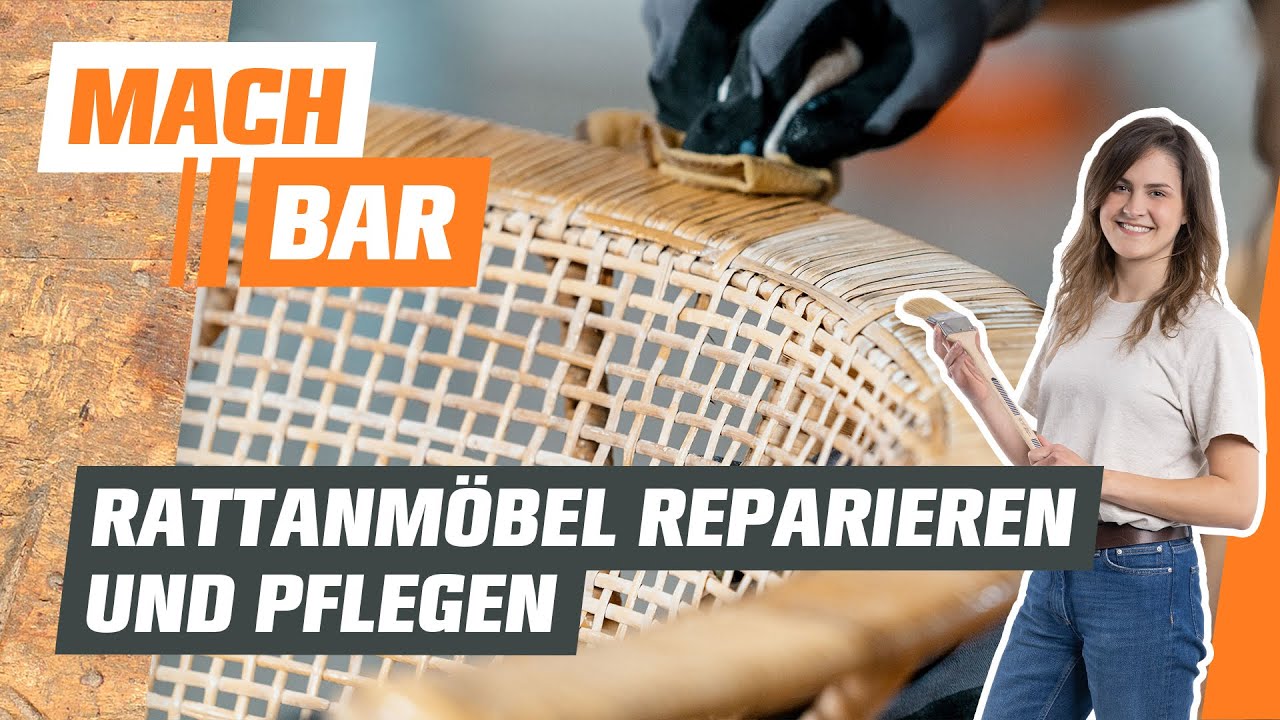 Rattanmöbel reparieren, reinigen und pflegen | OBI