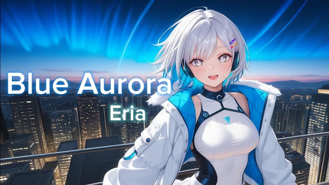 Blue Aurora | AI Singer Eria | 夢×希望 K-POP×J-POP Idol Song