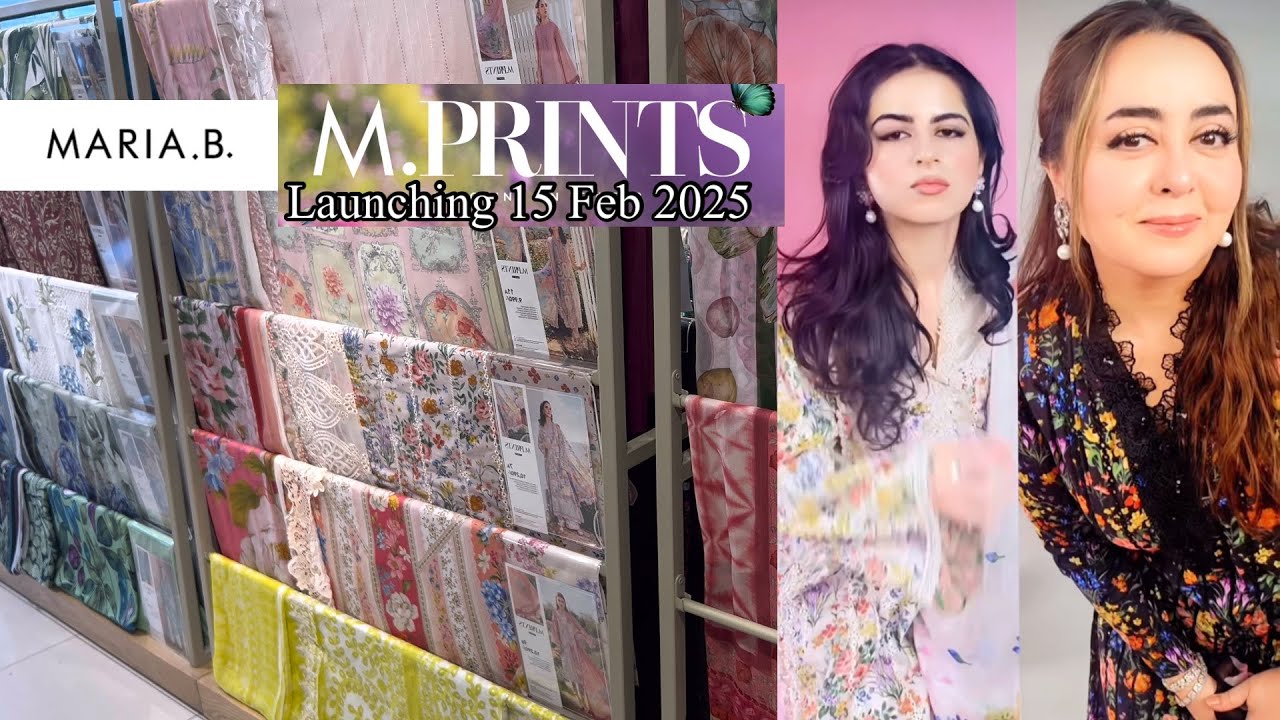 Maria B M prints Summer Eid collection 2025 | Maria b M prints #mariab #mprint #vacollections