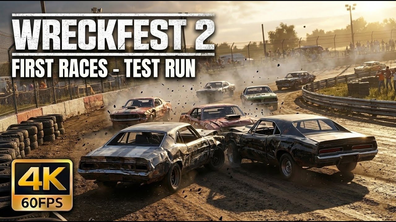 WRECKFEST 2 🚧 // Demolka 4K // Gameplay 📺