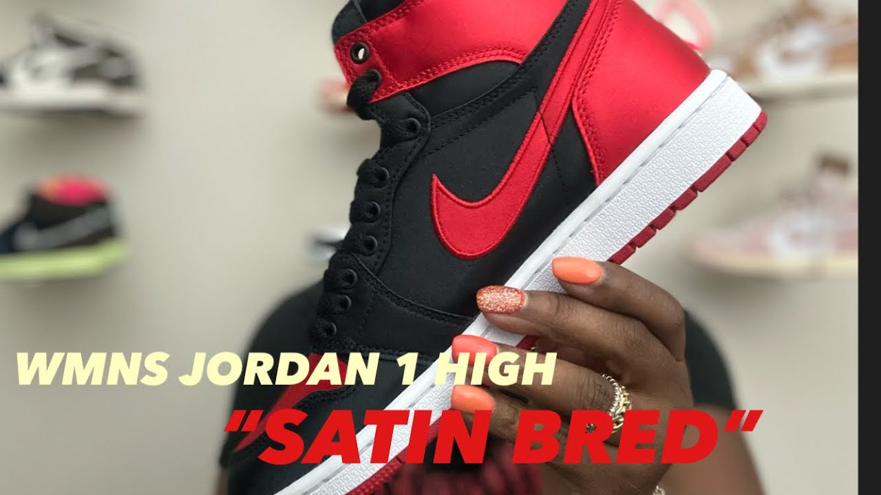 Jordan 1 High OG WMNS Satin Bred |REVIEW + ON FEET|