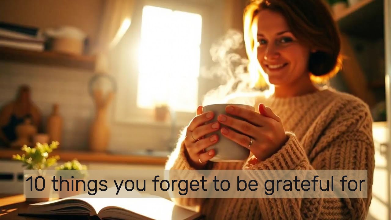 10 things you forget to be grateful for