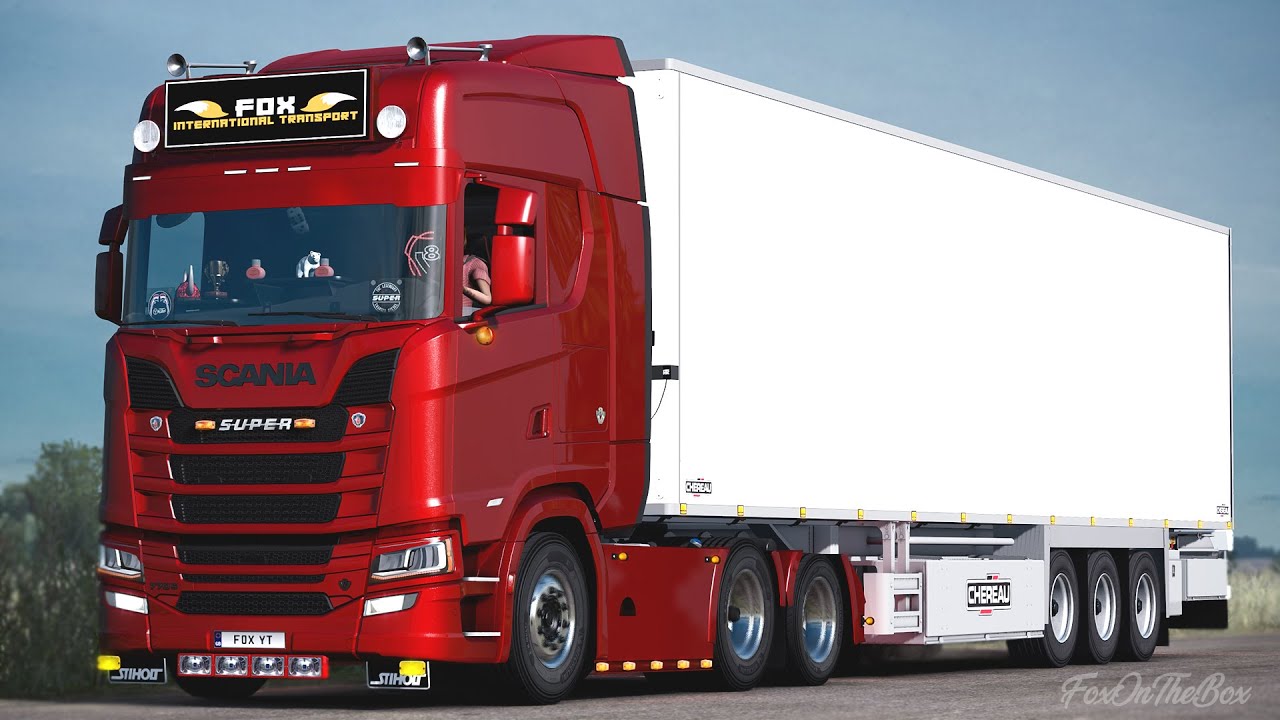 ETS2 1.39 Next Generation Scania P, G, R & S | Euro Truck Simulator 2 Mod