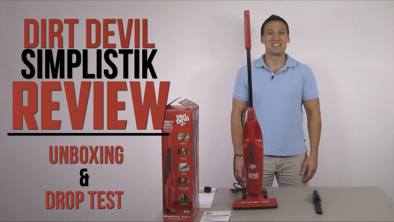 Dirt Devil SimpliStik 3-in-1 Corded Handheld Stick Vacuum SD20000RED Review