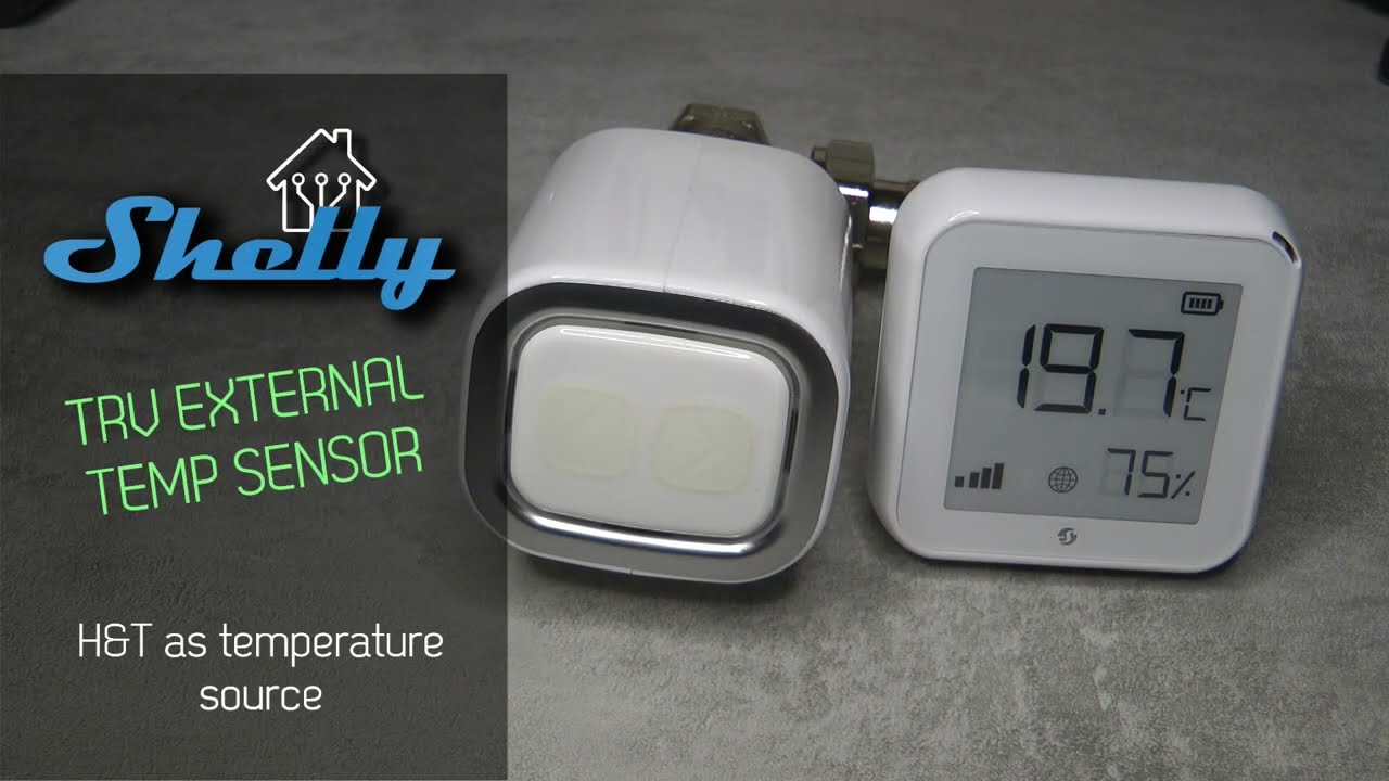 Shelly H&T as external sensor for the TRV