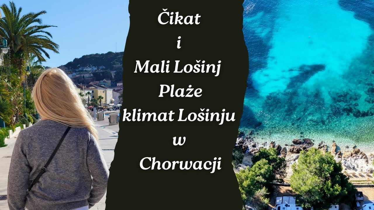 Sylwester w Chorwacji Pierwszy dzień na kempingu Čikat 🚐🌴 Spacer do Mali Lošinj, obiad w Deveron 