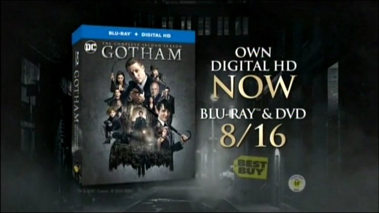 Gotham: Season 2 Digital HD, Blu-Ray & DVD Commercial