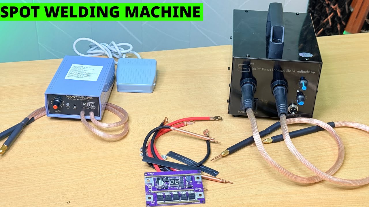 Spot Welding Machine 😱 Best Spot welding 1699/7500/13000 @Electronicsproject99 