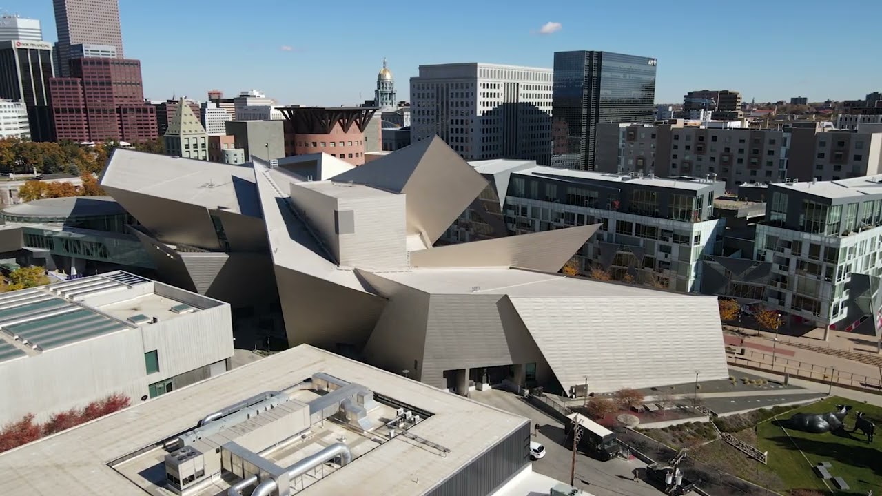 Denver Art Museum Aerial Video