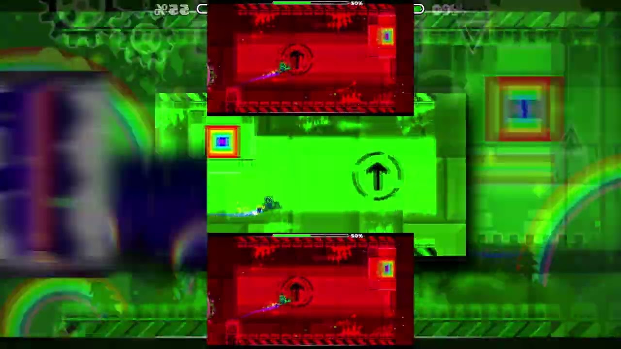 (YTPMV) Rainbow Adventure (3 Stars - Normal) Geometry Dash [My Video] Scan