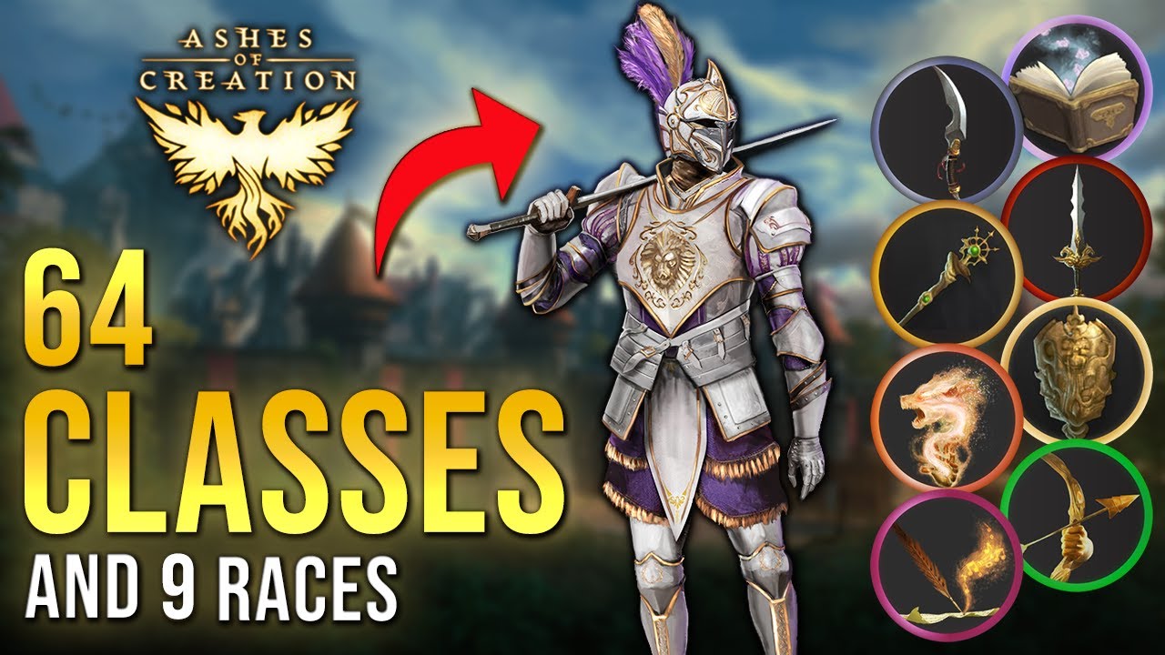 Ashes of Creation: ALL 64 classes and races explained