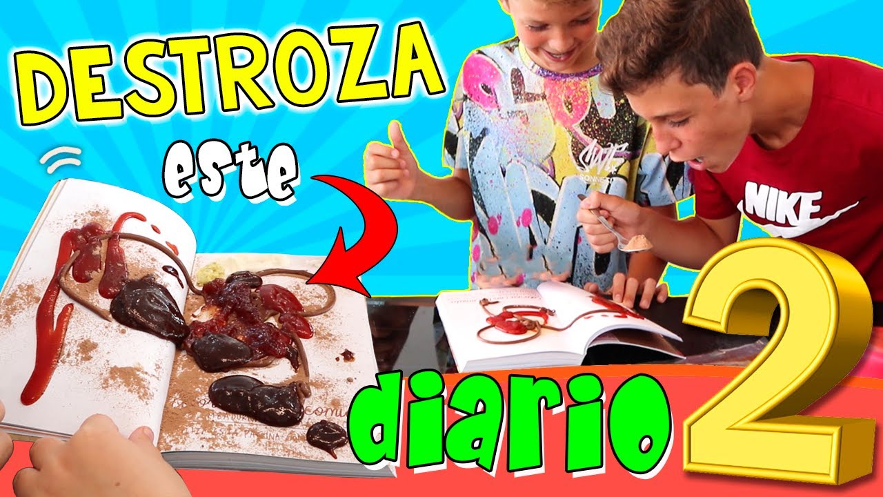 😲 ¡DESTROZA este DIARIO y LA LINEA!  ✍ Retos DIVERTIDOS y SORTEO de los NUEVOS LIBROS de KERI SMITH