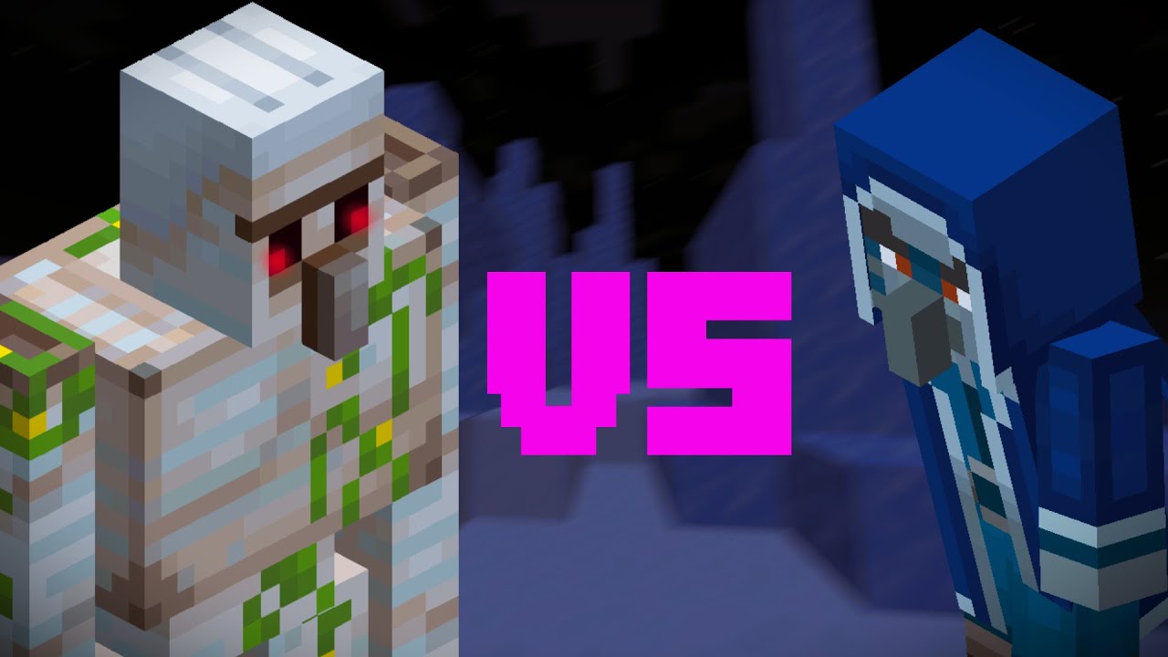 Iceologer Army VS Iron Golems (Mob Battle)
