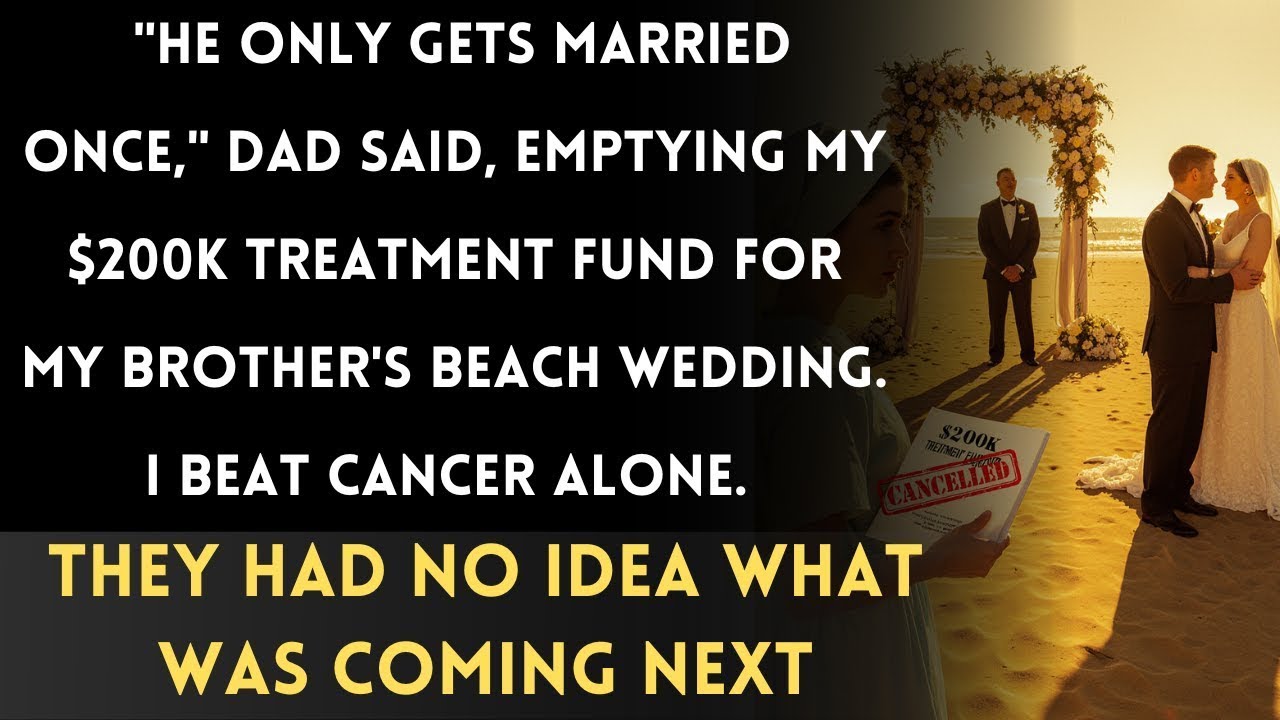 Twisted Revenge|  My Family Spent My Cancer Treatment Fund On My Brother's Wedding—I Survived Anywa