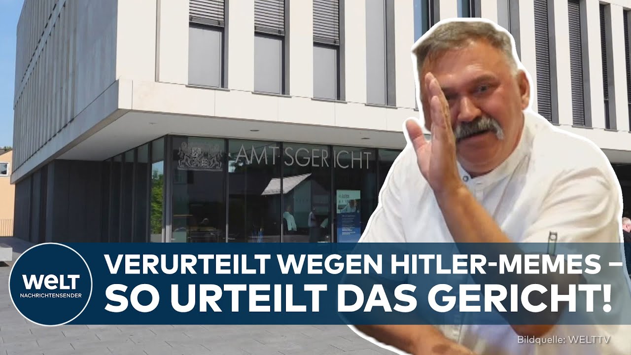 HITLERGRUSS UND SATIRE: 64-J&auml;hriger wegen NS-Meme in Ha&szlig;furt verurteilt &ndash; wo Meinungsfreiheit endet
