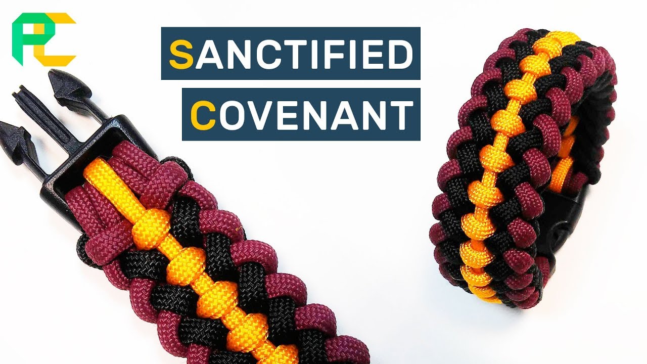 Paracord Bracelet Sanctified Covenant