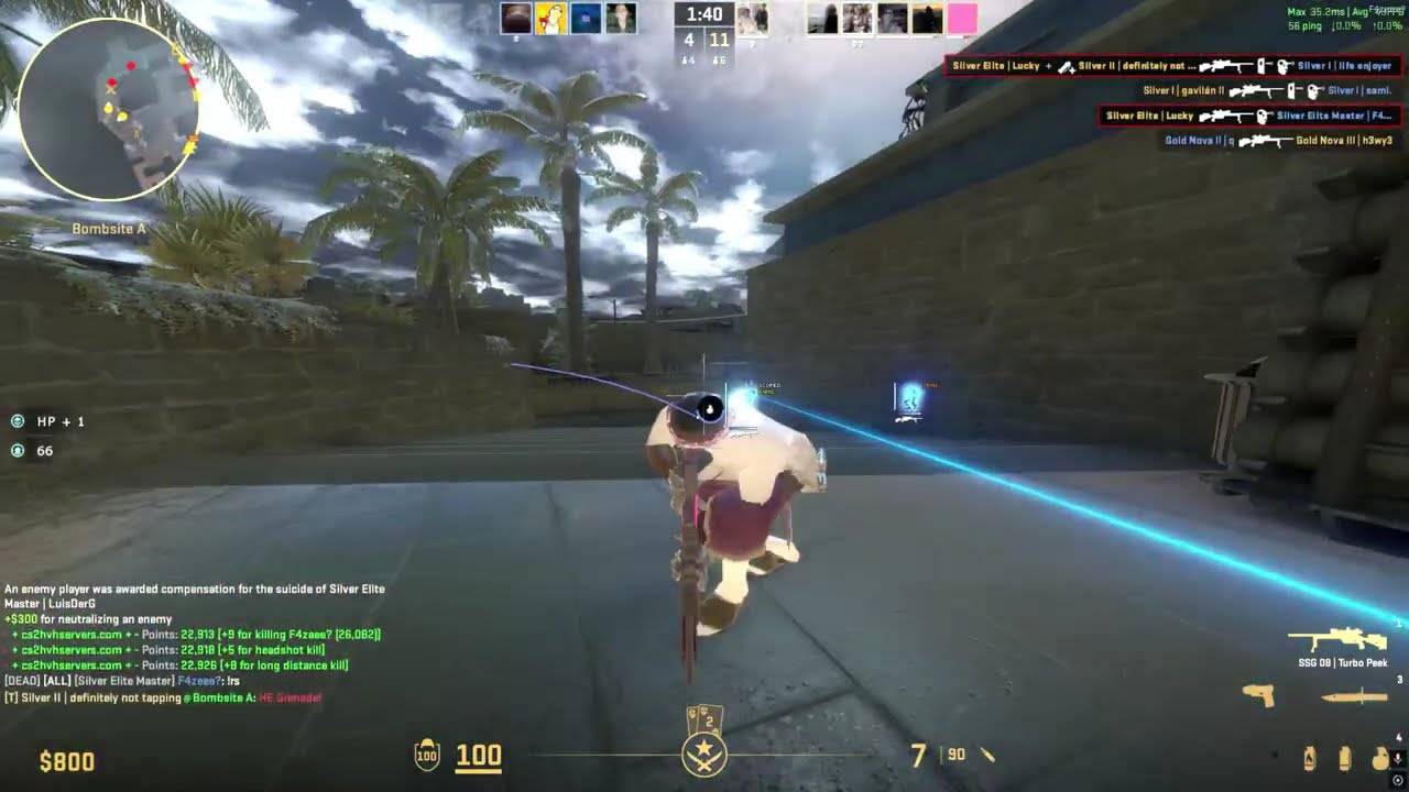 #cs2 HvH Highlights | ft. CompKiller  + Sub Giveaway