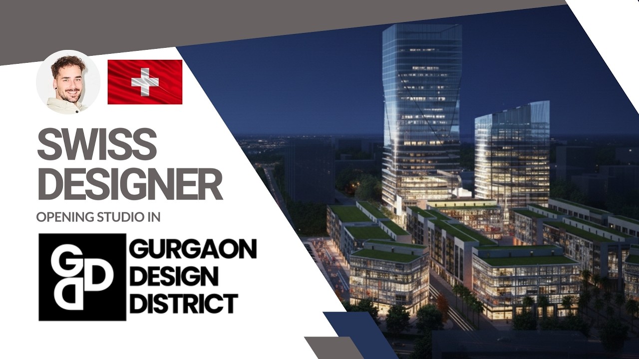Swiss Designer opening studio in Gurgaon Design District